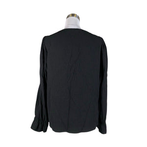 Unisex Katri Niskanen - Pluus, suurus 40 - Must (2)