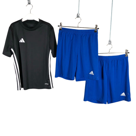 Unisex Adidas - Lühikesed spordipüksid, suurus 146 - 152 - Sinine ()