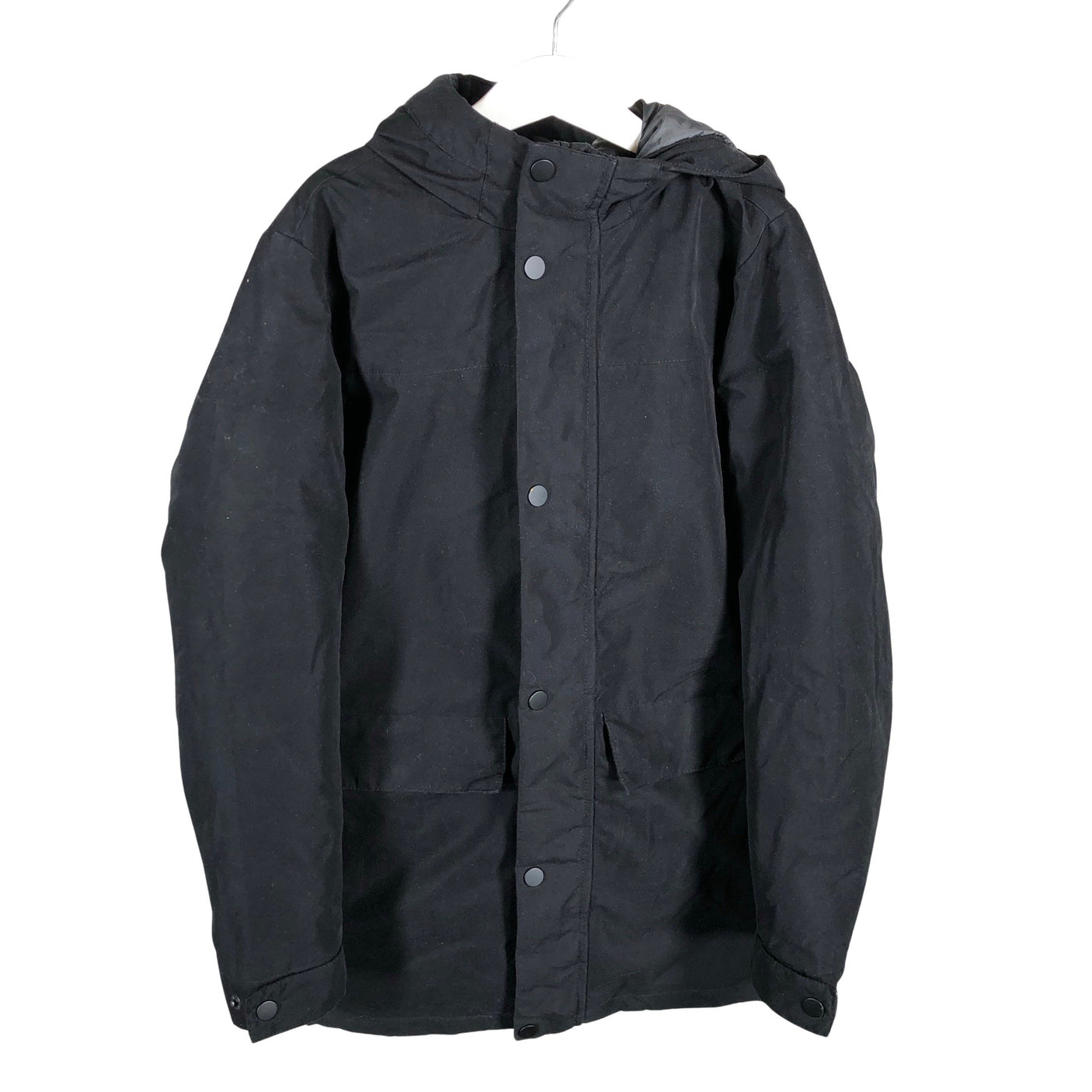 Unisex Jack & Jones - Talvejope, suurus 146 - 152 - Must (1)