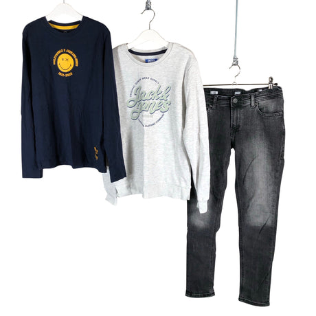 Unisex Jack & Jones - Teksad, suurus 146 - 152 - Must ()