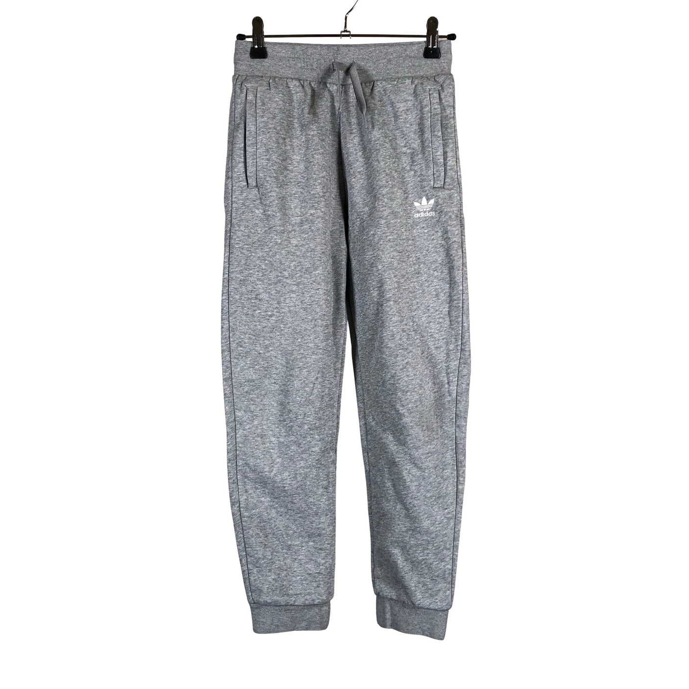 Unisex Adidas - Dressikangast püksid, suurus 140 - 146 - Hall (1)