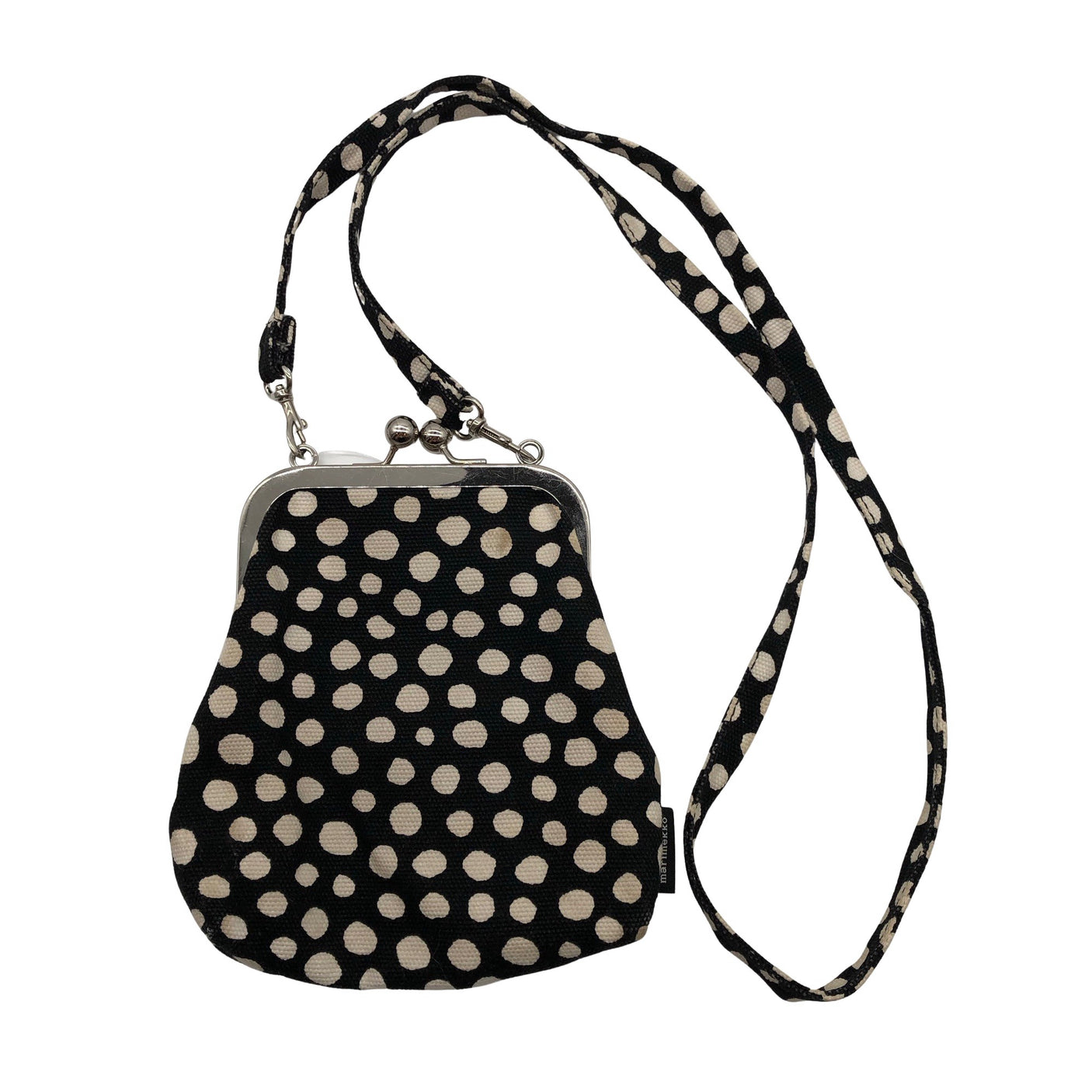 Unisex Marimekko - Õlakott, suurus Mini - Must (1)