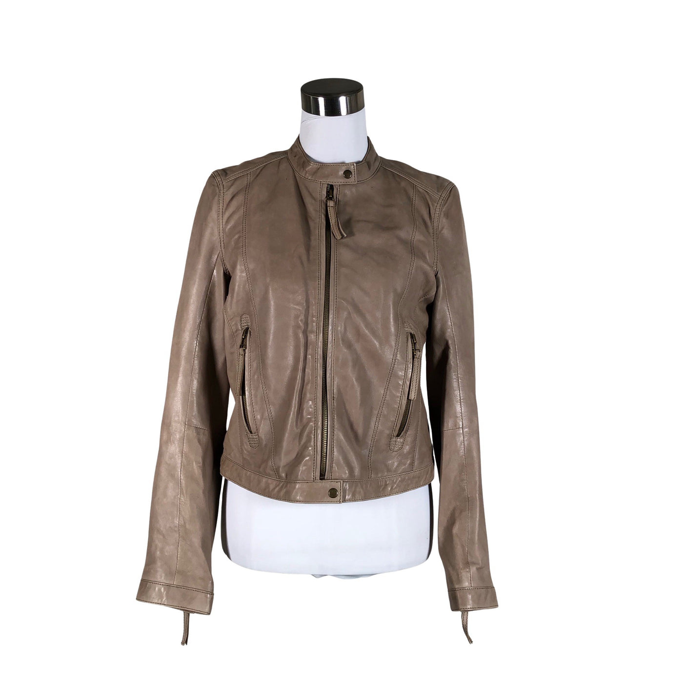 Unisex Jackpot - Nahktagi, suurus 38 - Beige (1)