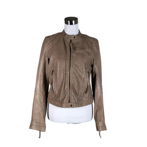 Unisex Jackpot - Nahktagi, suurus 38 - Beige (1)