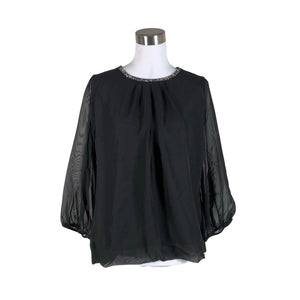 Unisex Taifun - Pluus, suurus 40 - Must (1)