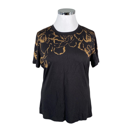 Unisex Kaffe - T-särk, suurus 44 - Must ()