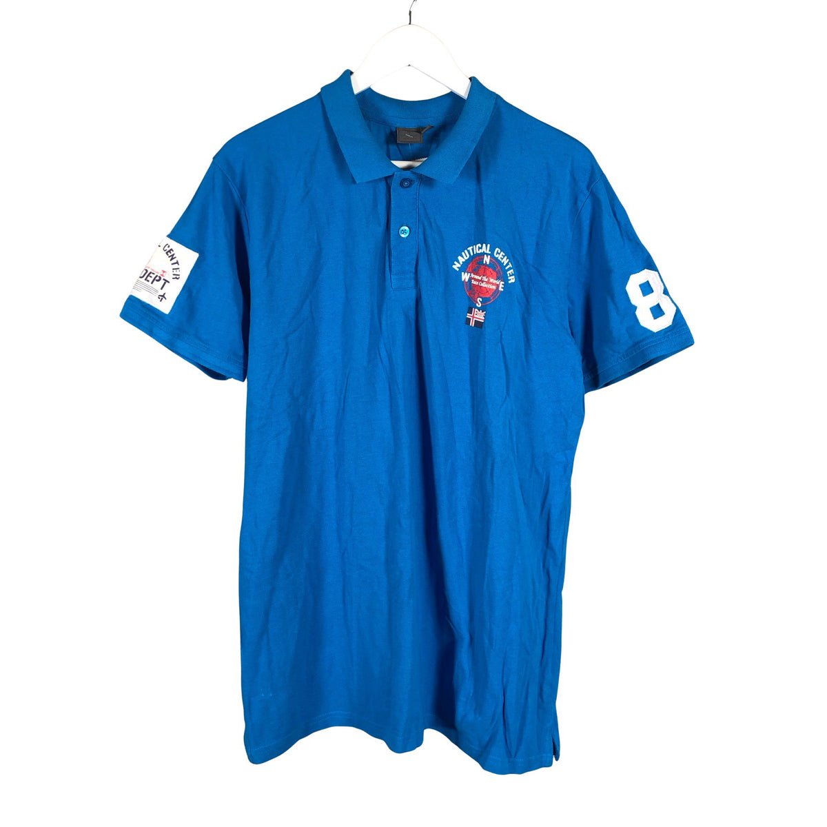 Unisex Cross - Polosärk, suurus XXL - Sinine (1)