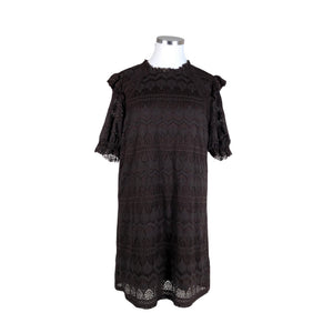 Unisex Cream - Mitteveniv kleit, suurus 44 - Pruun (1)
