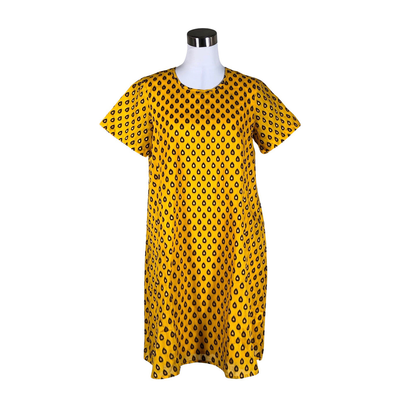 Unisex Sonalila - Mitteveniv kleit, suurus 38 - Kollane (1)