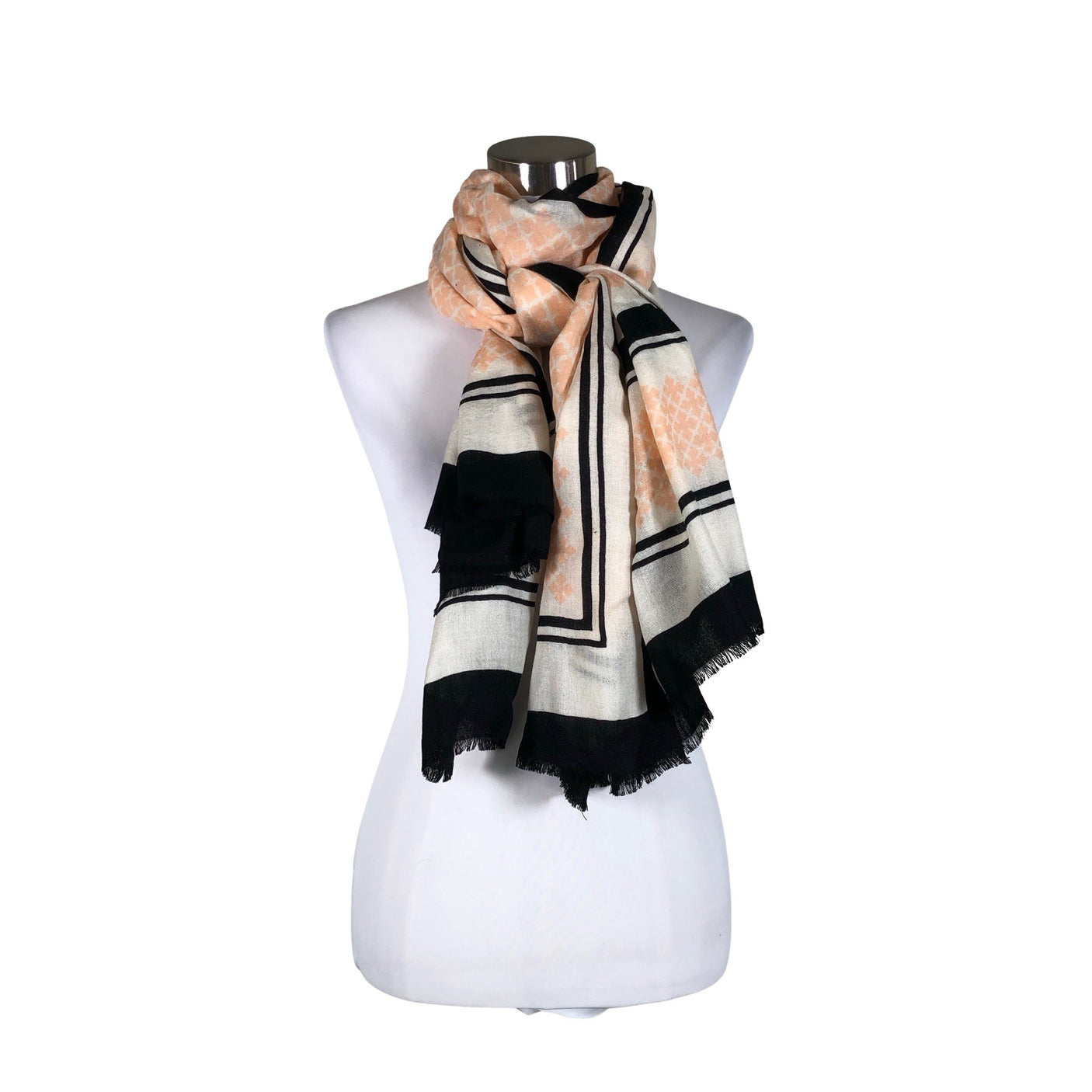 Unisex by Malene Birger - Õhuke sall, suurus Maxi - Must (1)