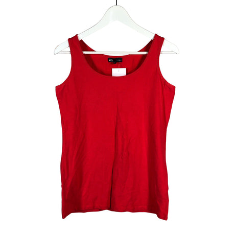 Unisex S.T.I - Trikotaažist topp, suurus 40 - Punane ()