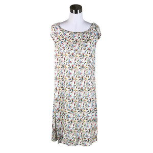 Unisex IVANAhelsinki - Trikotaažist kleit, suurus 34 - Valge (1)