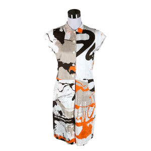 Unisex Marimekko - Mitteveniv kleit, suurus 38 - Valge (1)