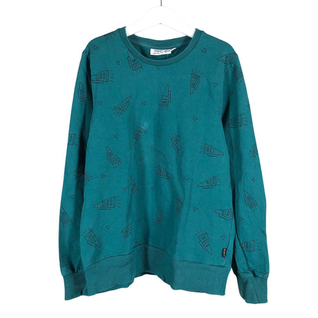 Unisex me&i - Dressikangast pluus, suurus 146 - 152 - Roheline ()