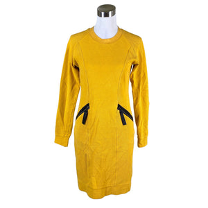 Unisex NOSH - Trikotaažist kleit, suurus 32 - Kollane (1)