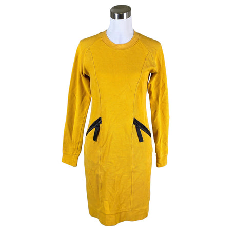 Unisex NOSH - Trikotaažist kleit, suurus 32 - Kollane ()