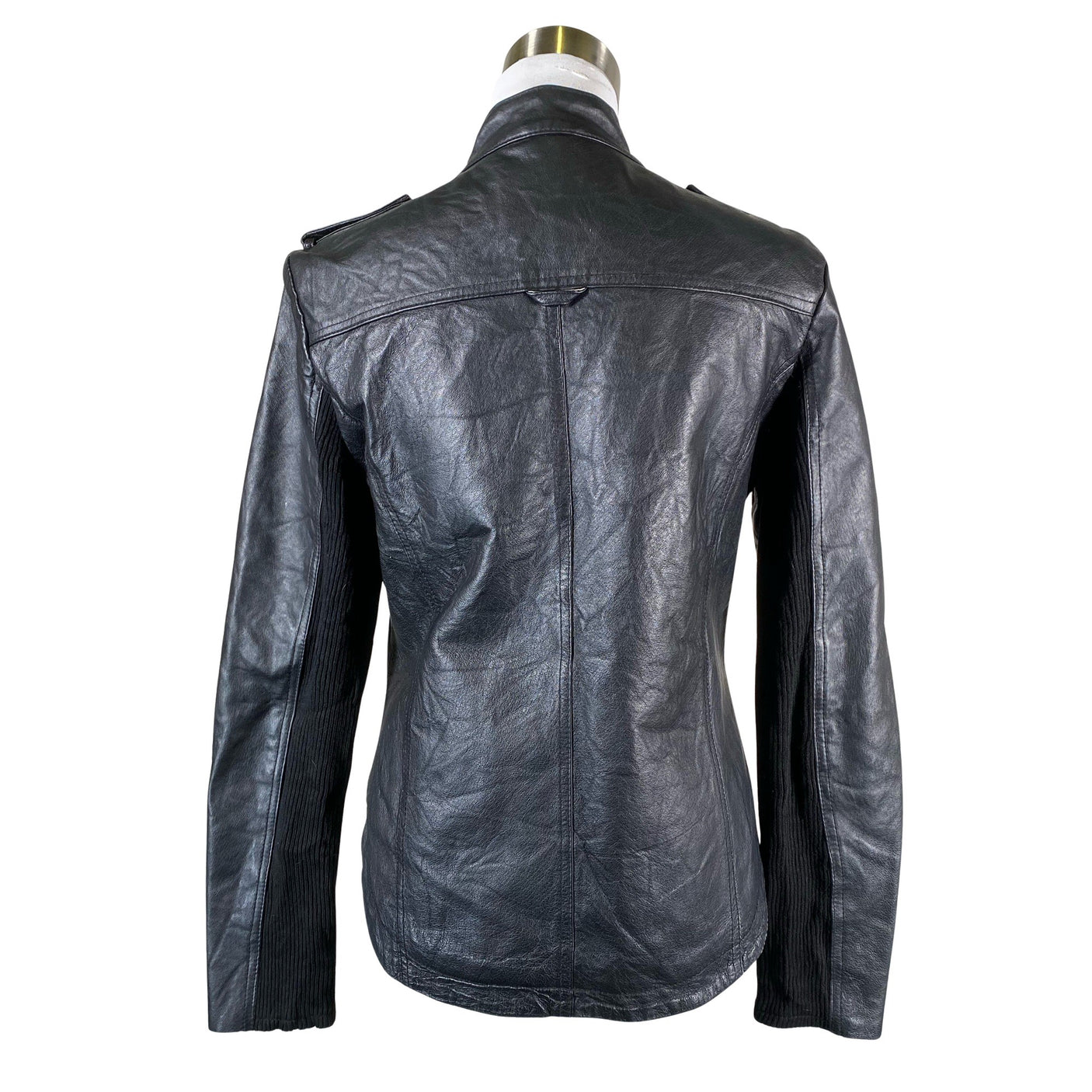 Unisex Barneys - Nahktagi, suurus 36 - Must (2)