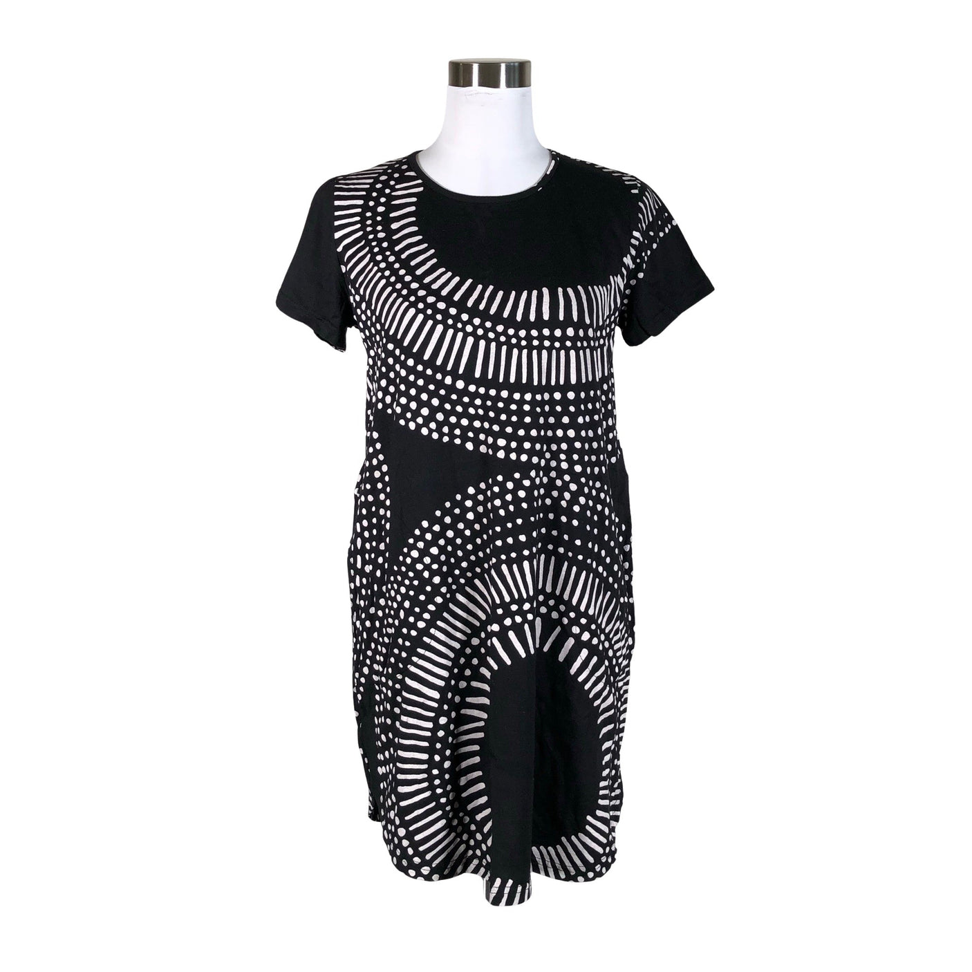Unisex Nanso - Trikotaažist tuunika, suurus 36 - Must (1)