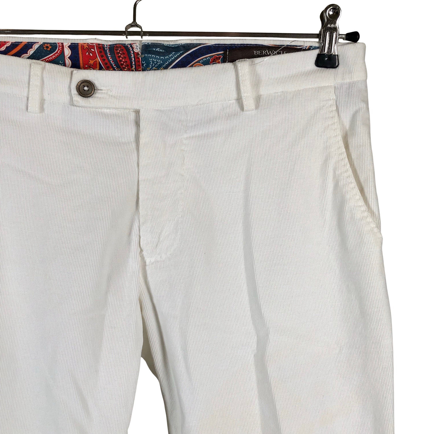 Unisex Berwich - Sametpüksid, suurus S - Valge (3)