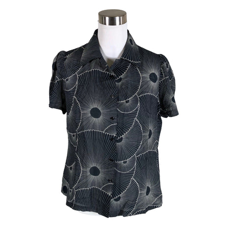 Unisex Marimekko - Lühikeste käistega pluus, suurus 40 - Sinine ()