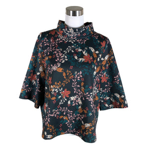 Unisex Lindex - Trikotaažist pluus, suurus 40 - Sinine (1)