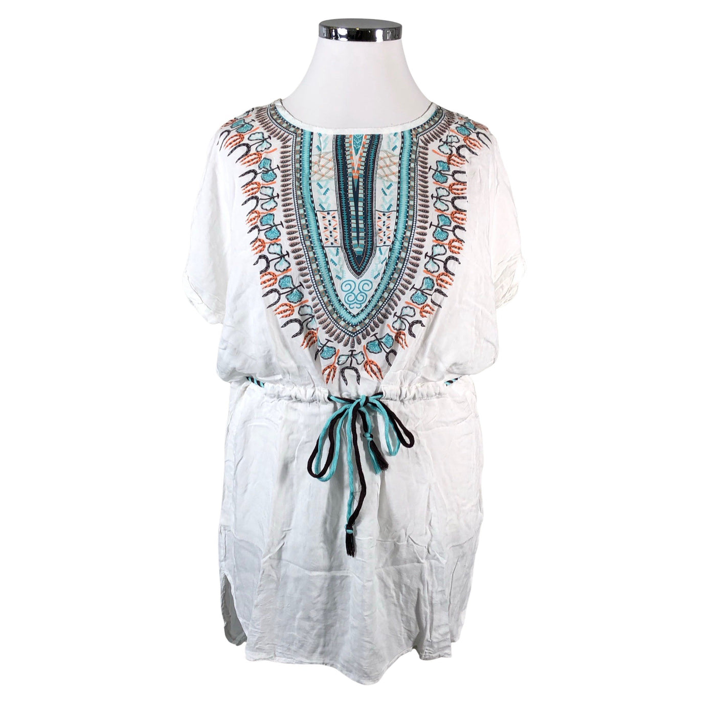 Unisex Lindex - Mitteveniv tuunika, suurus 44 - Valge (1)