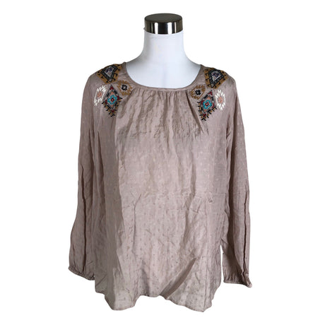 Unisex Cream - Pluus, suurus 38 - Pruun ()