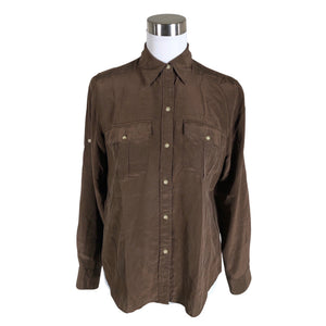 Unisex Lauren Ralph Lauren - Pluus, suurus 38 - Pruun (1)