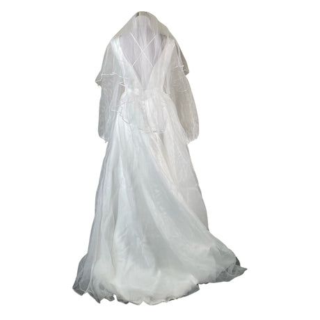 Unisex Handmade - Õhtukleit, suurus 36 - Valge (2)