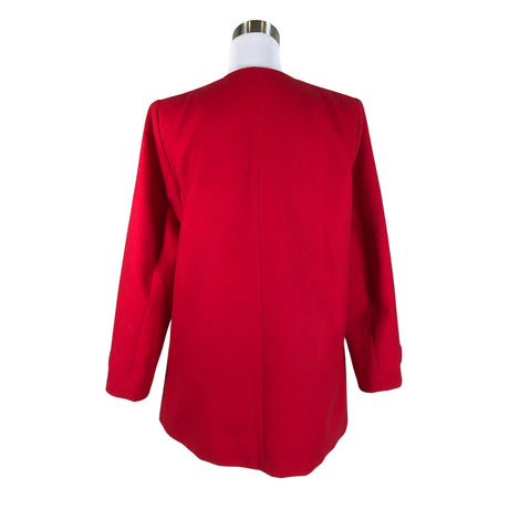 Unisex Elogy - Villane mantel, suurus 38 - Punane (2)