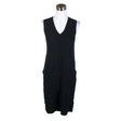 Unisex Cristelle&co - Kootud kleit, suurus 38 - Must ()