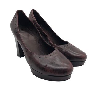 Unisex O.I.S - Kontsakingad, suurus 38 - Veinipunane (2)