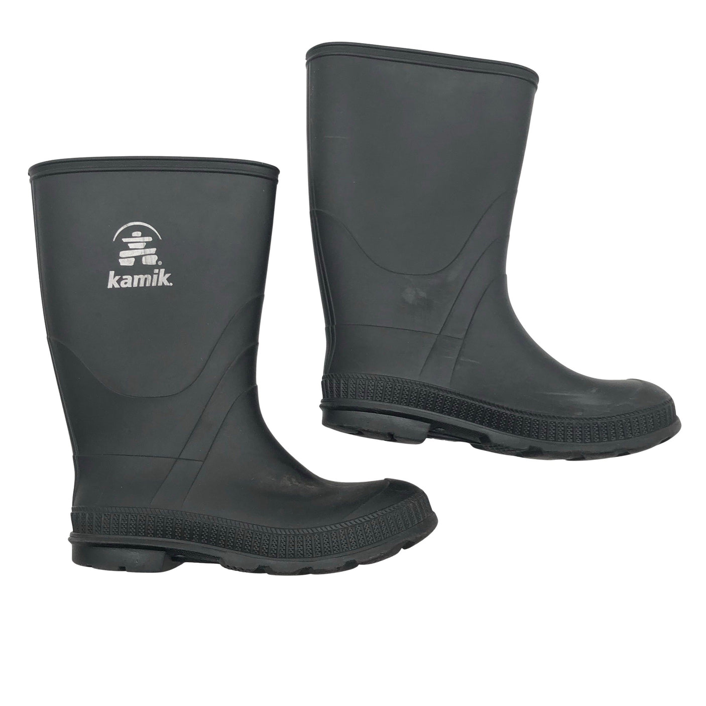 Unisex Kamik - Kummikud, suurus 33 - Must (1)