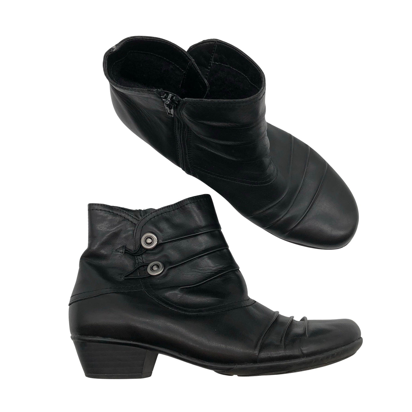 Unisex Remonte - Poolsaapad, suurus 41 - Must (1)