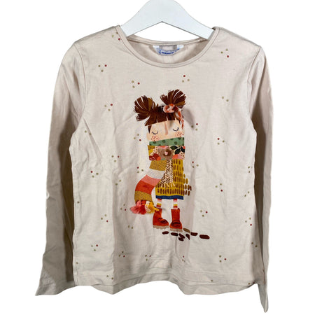 Unisex Mayoral - Trikotaažist pluus, suurus 116 - 122 - Beige ()