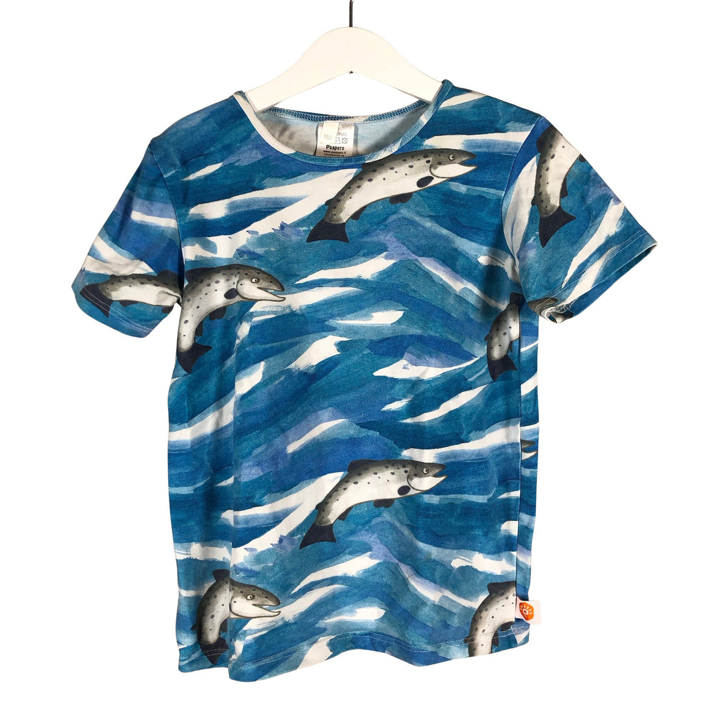 Unisex Paapero - T-särk, suurus 146 - 152 - Sinine (1)
