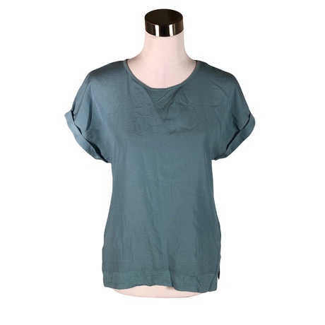 Unisex Christelle & Co - Lühikeste käistega pluus, suurus 34 - Türkiis ()