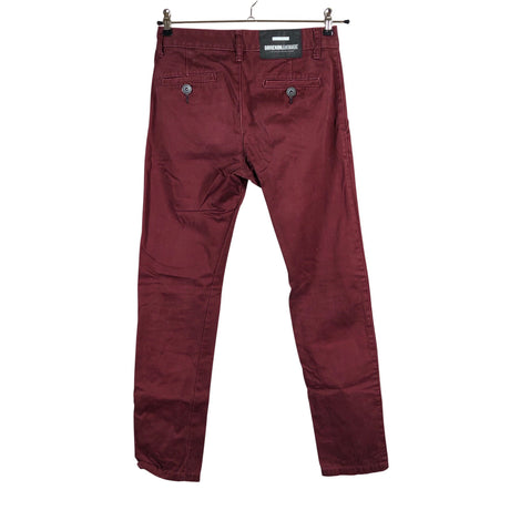 Unisex Dr.Denim - Teksad, suurus W28 - Veinipunane (2)
