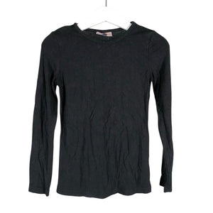 Unisex POMPdeLUX - Trikotaažist pluus, suurus 104 - 110 - Must (1)