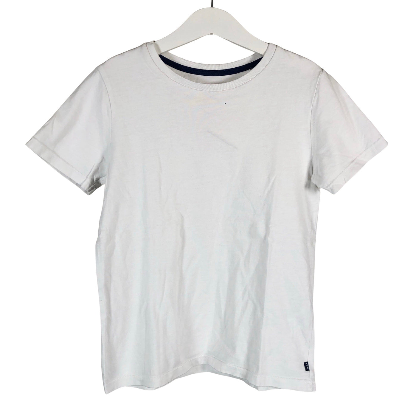 Unisex Okaïdi - T-särk, suurus 122 - 128 - Valge (1)