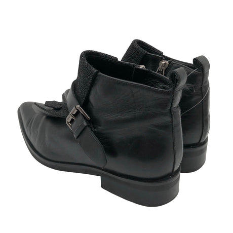 Unisex Alberto Zago - Poolsaapad, suurus 38 - Must (2)