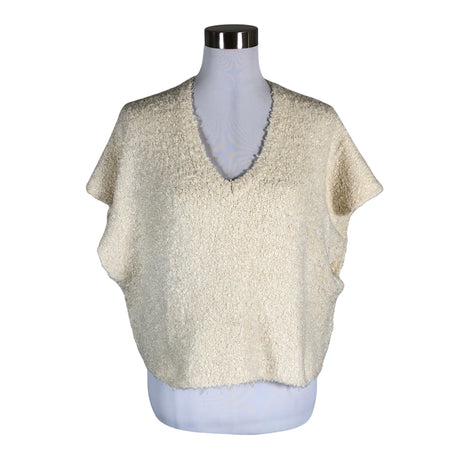 Unisex LeGer - Kootud vest, suurus 36 - Looduslik valge ()