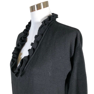 Unisex Twinset Simona Barbieri - Kampsun, suurus 38 - Must (3)