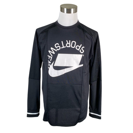 Unisex Nike - Spordisärk, pikad käised, suurus M - Must ()