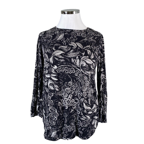 Unisex Nanso - Trikotaažist pluus, suurus 44 - Must ()