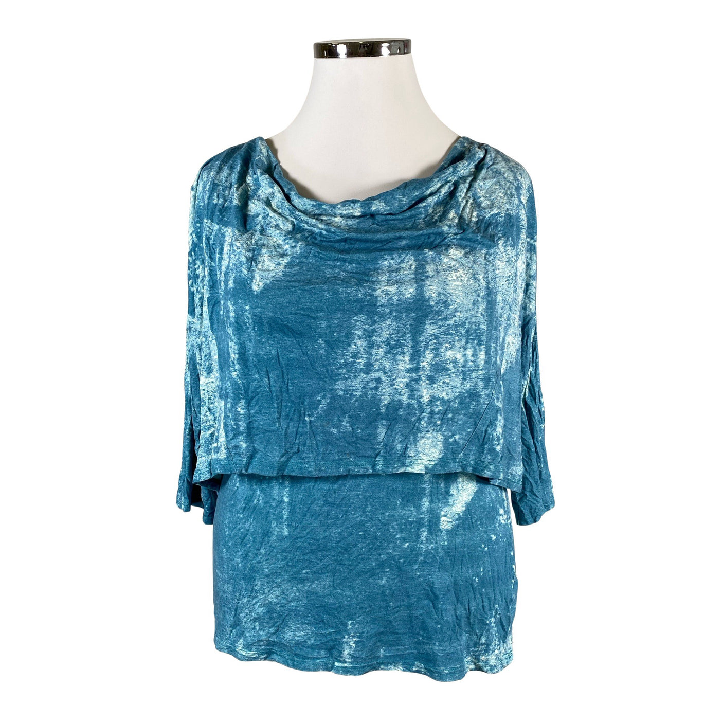 Unisex Nanso - Trikotaažist pluus, suurus 42 - Sinine (1)