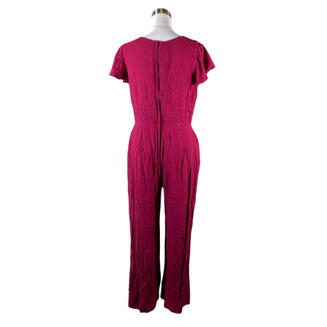Unisex Collectif Vintage - Pükskostüüm, suurus 40 - Veinipunane (2)
