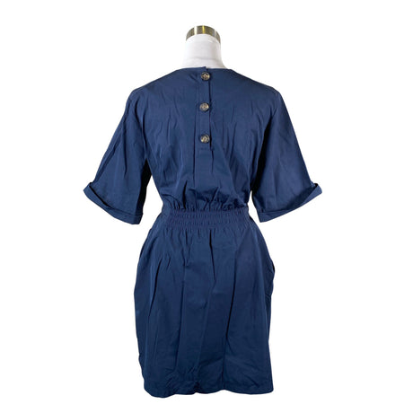Unisex Zarina - Mitteveniv kleit, suurus 44 - Sinine (2)