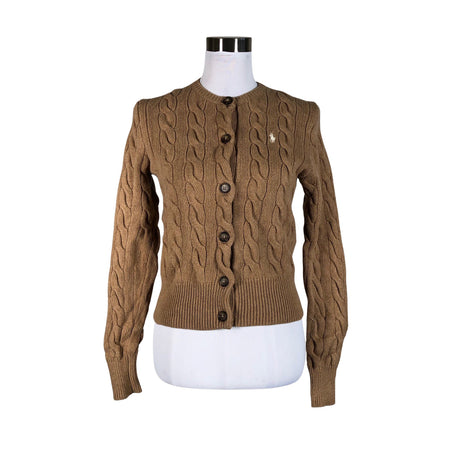 Unisex Polo Ralph Lauren - Kardigan, suurus 38 - Pruun ()