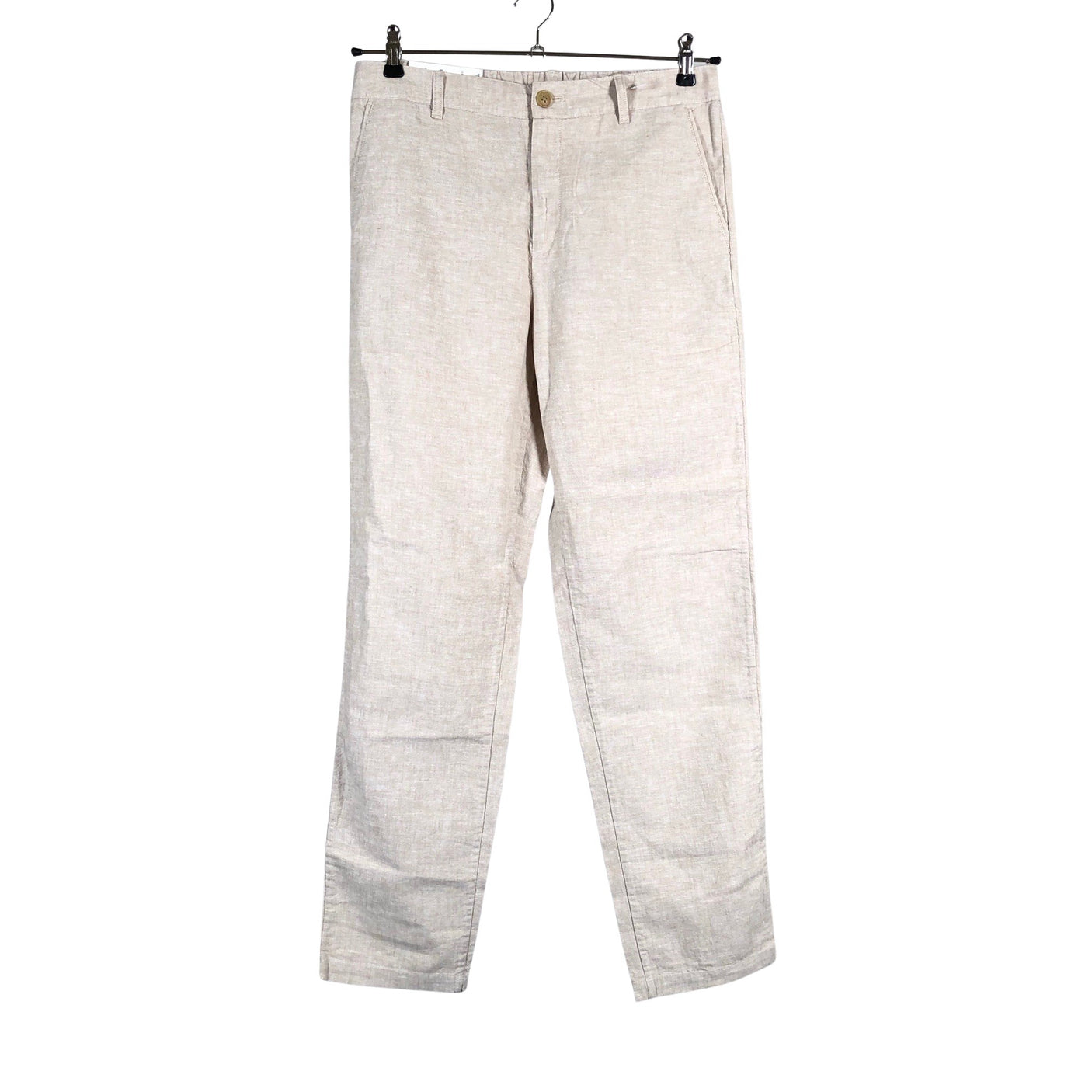 Unisex Uniqlo - Mittevenivad püksid, suurus 38 - Beige (1)